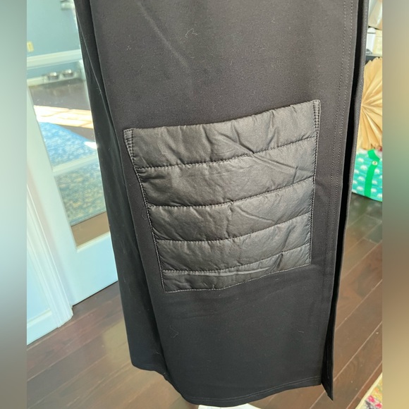 💧JOSEPH RIBKOFF long black quilted vest, size 4, NWOT - Picture 9 of 11